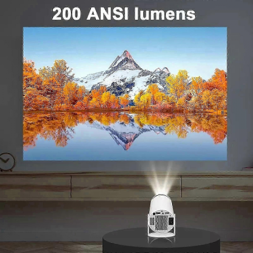 Νέος προβολέας 5G 4K του 2025, Smart HD LED, WiFi, Bluetooth, HDMI, USB, Android, Office, Home Cinema - bbca--Ηνωμένο Βα 2