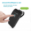 Κιτ αυτοκινήτου Bluetooth Handsfree 5.0 Κλιπ ηλιακού σκίαστρου Ασύρματος δέκτης ήχου Μεγ 3