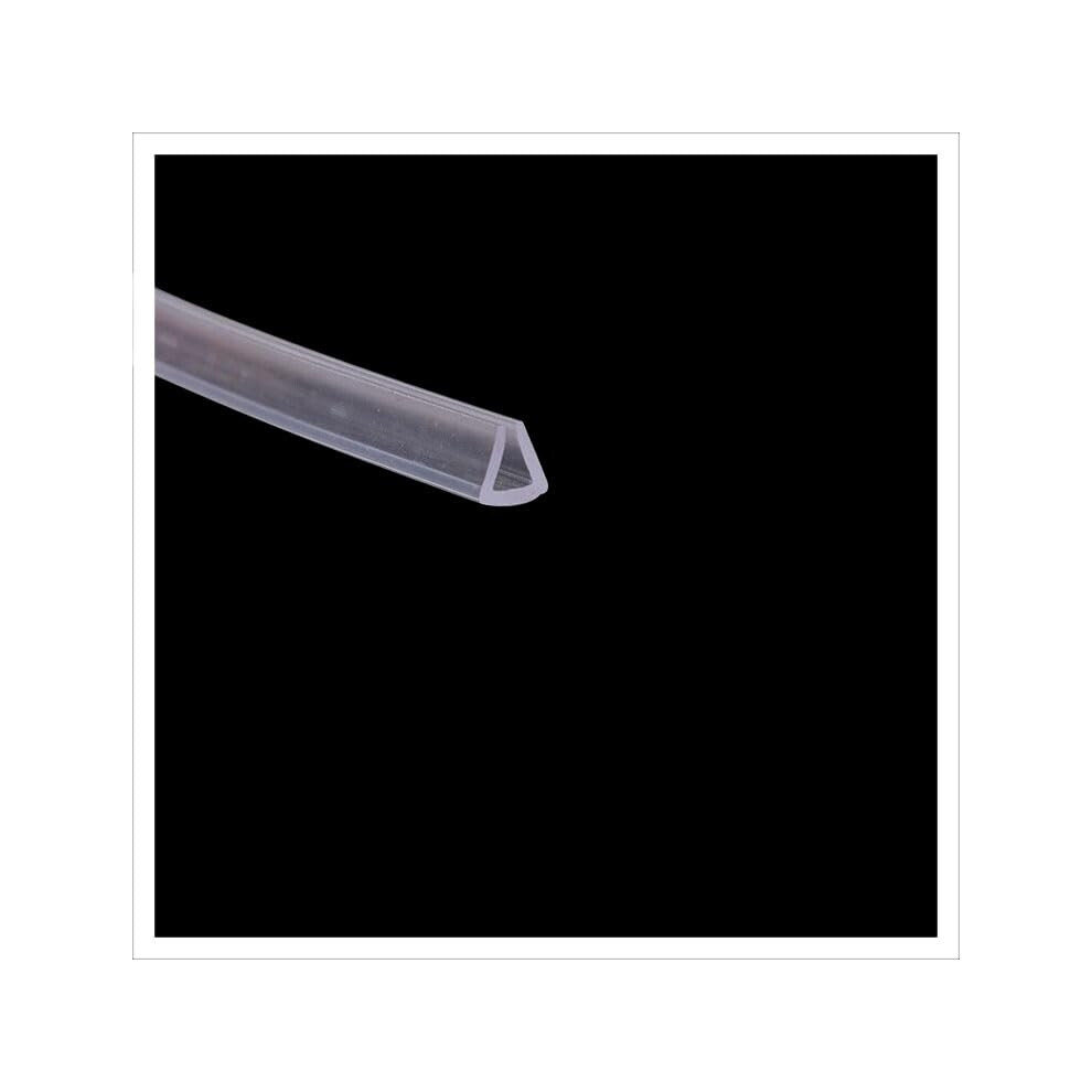 Gummi Sealing Strip Ushaped, 6.56 Feet, Transparent Rubber Edge Protection, 8Mm X 7Mm 6493810290343