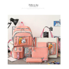 Child School Supplies Pink