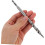 1 set drill bits For protocols step drill bit Metric For wood division side cutter multipurpose highspeed steel silver 3