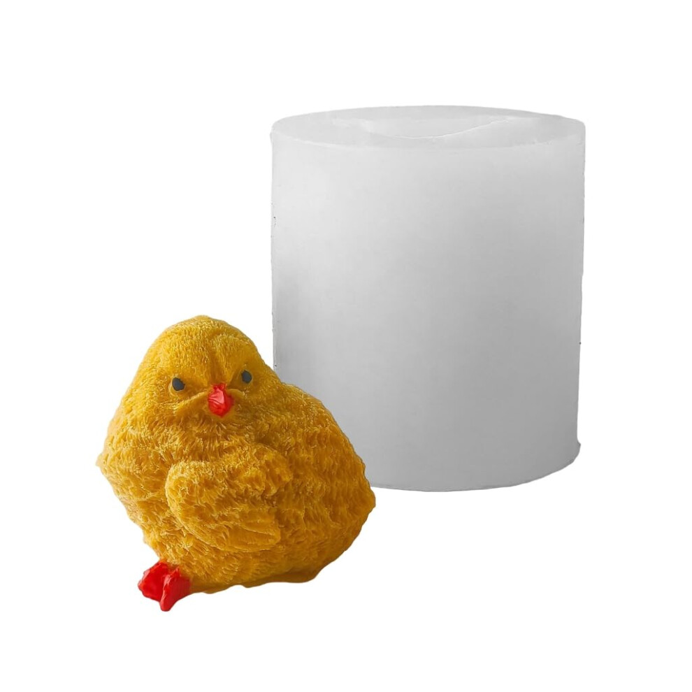 Silicone chicken mold for baking enthusiasts and hobby chefs, portable for beautiful chick shapes in your kitchen F121