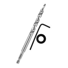 1 set drill bits For protocols step drill bit Metric For wood division side cutter multipurpose highspeed steel silver