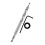 1 set drill bits For protocols step drill bit Metric For wood division side cutter multipurpose highspeed steel silver 1