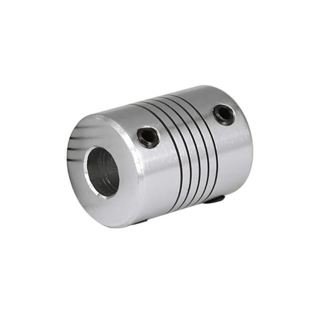 Flexible Coupling D19l25 Aluminum 3Mm 4Mm 5Mm 6.35Mm 8Mm 10Mm Bore Stepper Motor Coupler (5Mm X 5Mm) 6493810293139