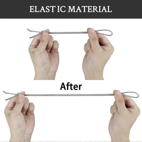 Shoelaces for Hey Dude Elastic Strings Replacement Laces Shoes  Grey 1