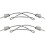 Shoelaces for Hey Dude Elastic Strings Replacement Laces Shoes  Grey 1