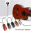9V Pedal Power Adapter Guitar Effects Supply with 5 Way Daisy Chain Cables Charger 5