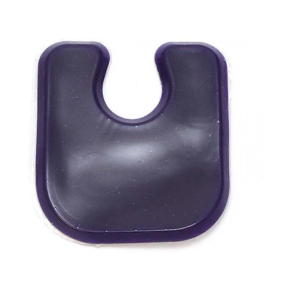 Y1036 Latex Free Gel U-Shaped Callus Pads- 4 Pack Purple