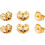 Earring Backs Stoppers Gold Replacement Secure Ear Locking for Stud Earrings 1