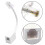 2 Pcs RJ45 to RJ11 Converter Telephone Adaptor 4
