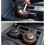 Smokeless Ashtray, Portable Car Ashtray with Lid and Detachable Electronic 4