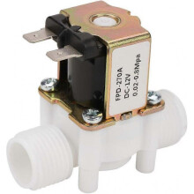 12V Water Electric Solenoid Valve, 1/2 Solenoid Valve Electric Solenoid Valve