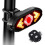 2025 latest bicycle taillight with turn signal wireless remote control waterproof bicycle 1