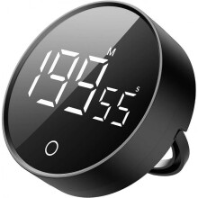 2025 Newest Kitchen Timer with Large Screen, 199 Minutes Countdown Digital Timer, Strong M