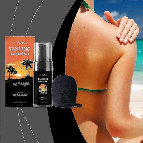 2025 Self Tanner Tanning Mousse Kit - Natural & Organic Ingredients, Self Tanner 1