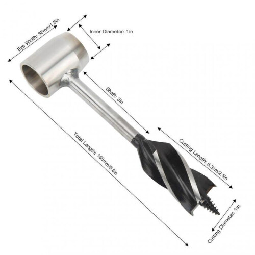 High quality  Survival Settlers Tool Manual Screw Wrench Manual Drill... 1