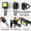 Ultra Bright Rechargeable Bike Light Set Bicycle Front Headlight and Back Rear 3