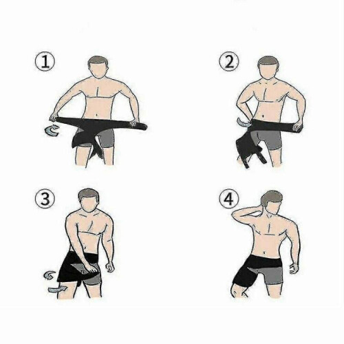 Compression Leg Wrap Protector Brace Groin Belt Thigh Support Straps 2