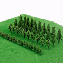 Wargame Scenery Enhancement Pack with 50 unique decorative model trees to enhance your game