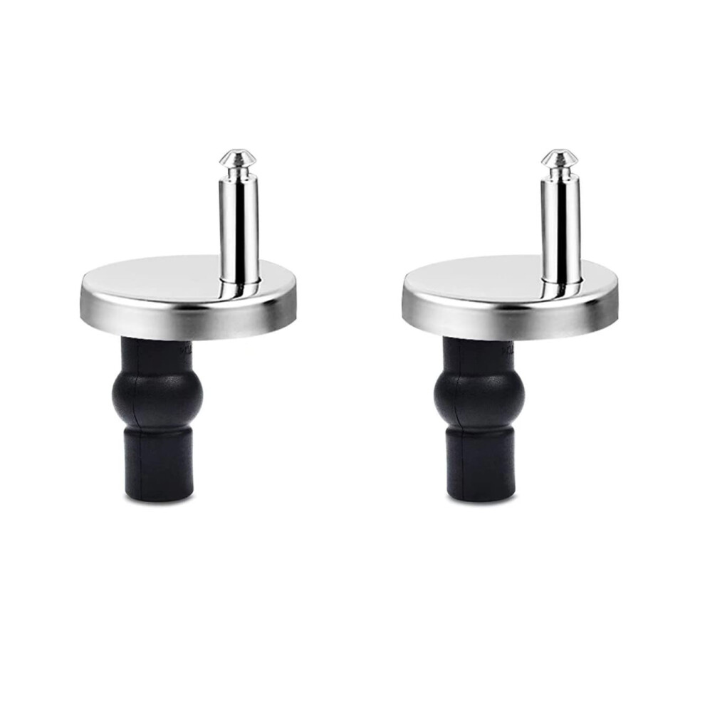 Quick Release Fixings, Soft Close Toilet Seat Hinges, Stainless Steel 6493810296765