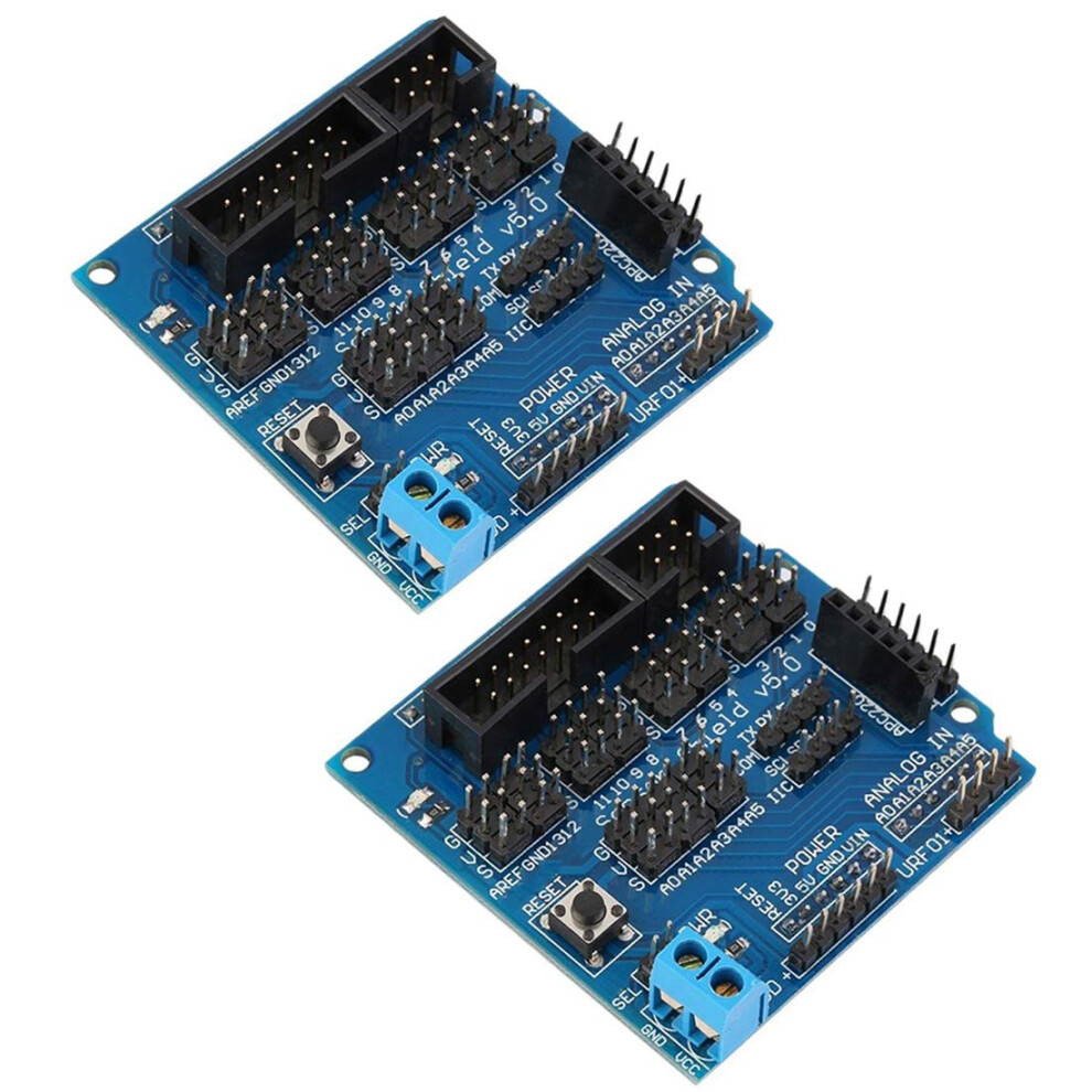 2Pcs Uno R3 V5 Sensor Shield Sensor Expansion Board V5 Uno R3 Electronic Building Blocks Robot Parts 6493810297182