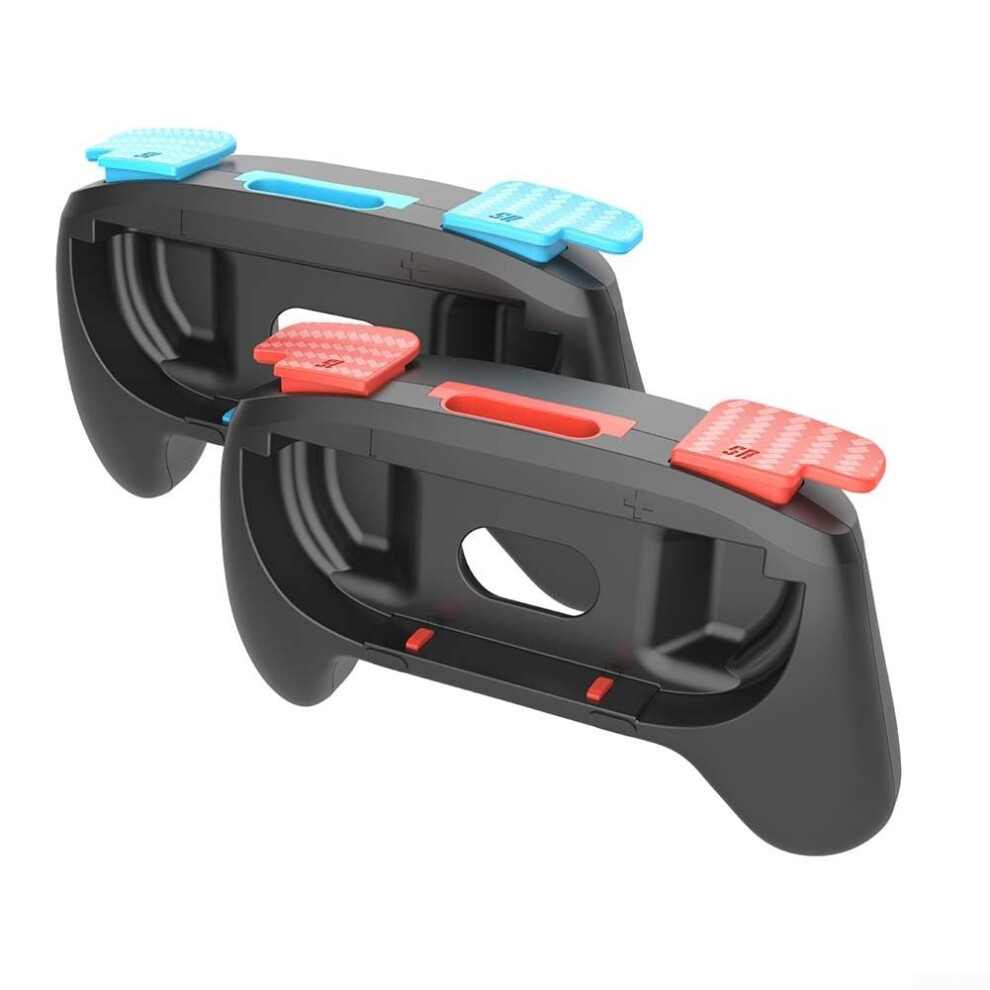 Ergonomic Handles For Nintendo Switch2, 2Pack For Ultimate Control During The Game ( And Blue) Red/Blue 6276012027104