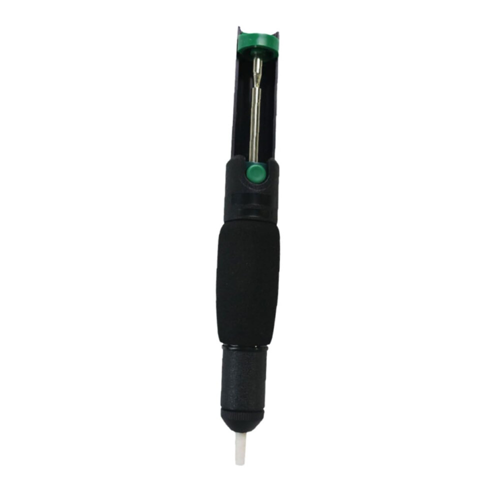 Soldering Sucker Strong Tin Extractor Desoldering Vacuum Pump Solder Suction Pump Solder Suction Tool Tin Extractor Black 6493810299360