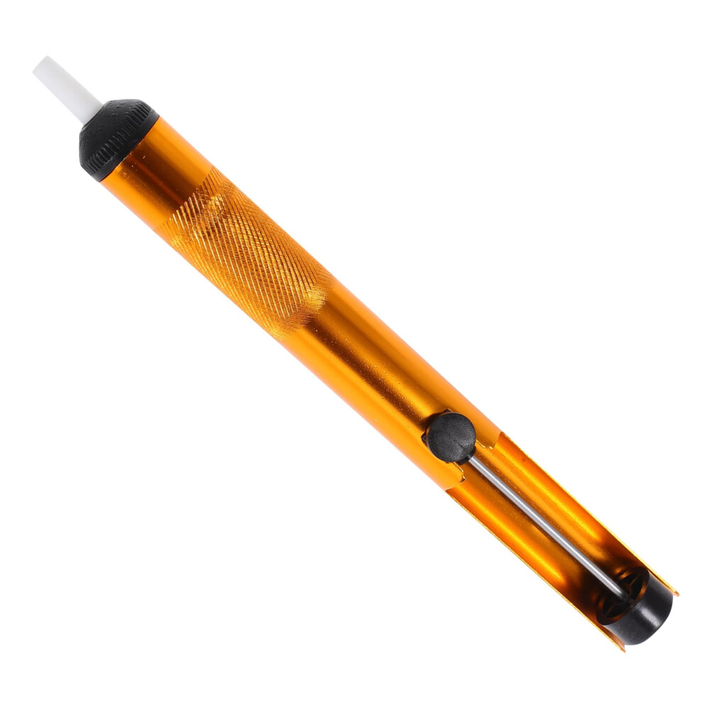 Soldering Absorber Desoldering Set Soldering Tools Suction Pump Aluminium Alloy Golden 6493810299834