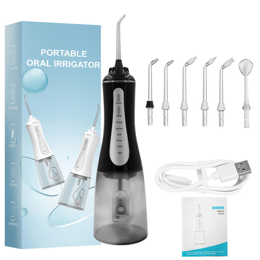 Water Jet Portable Electric Oral Irrigator with Powerful Teeth Cleaner