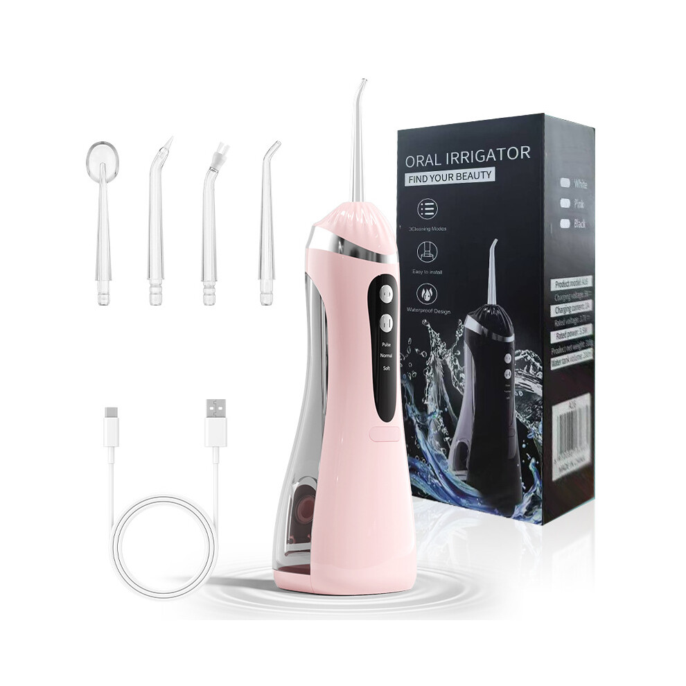 Water Jet Portable Electric Oral Irrigator with Powerful Teeth Cleaner