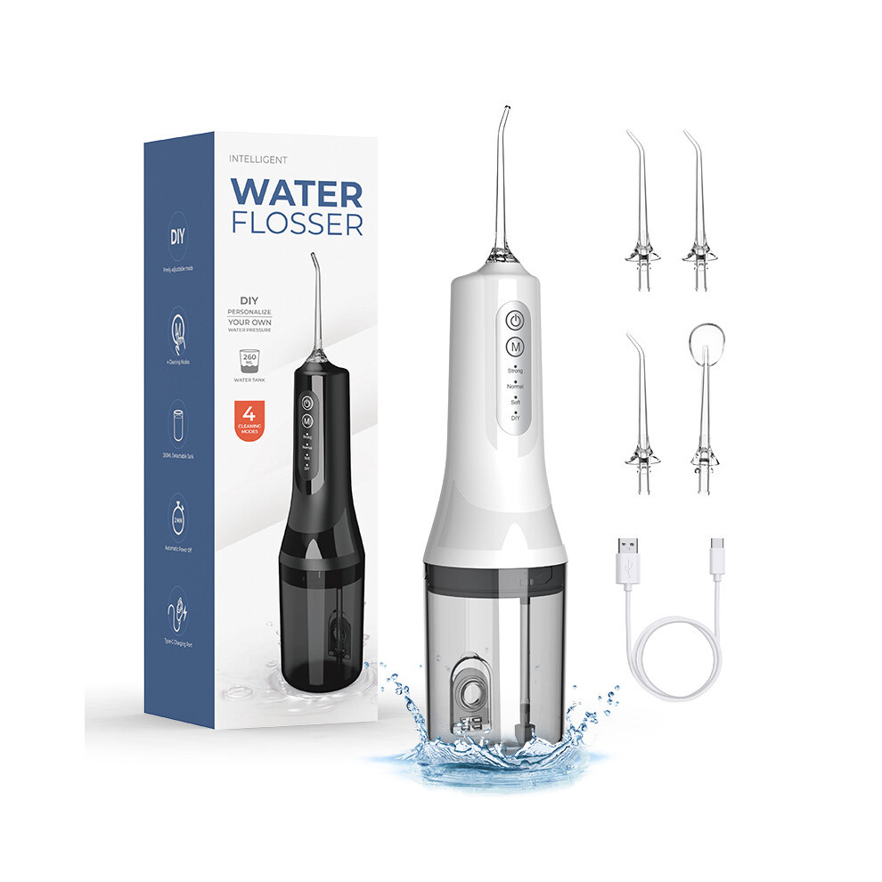 Water Jet Portable Electric Oral Irrigator with Powerful Teeth Cleaner