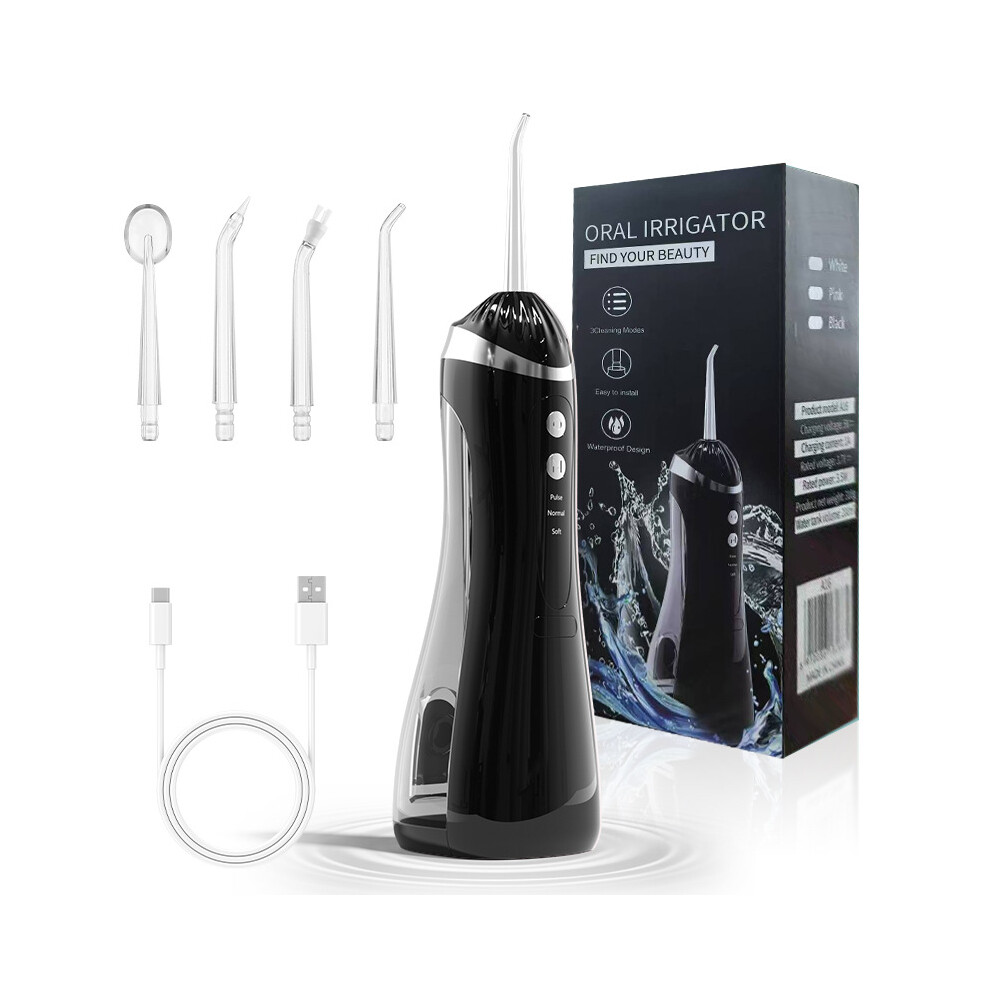 Water Jet Portable Electric Oral Irrigator with Powerful Teeth Cleaner