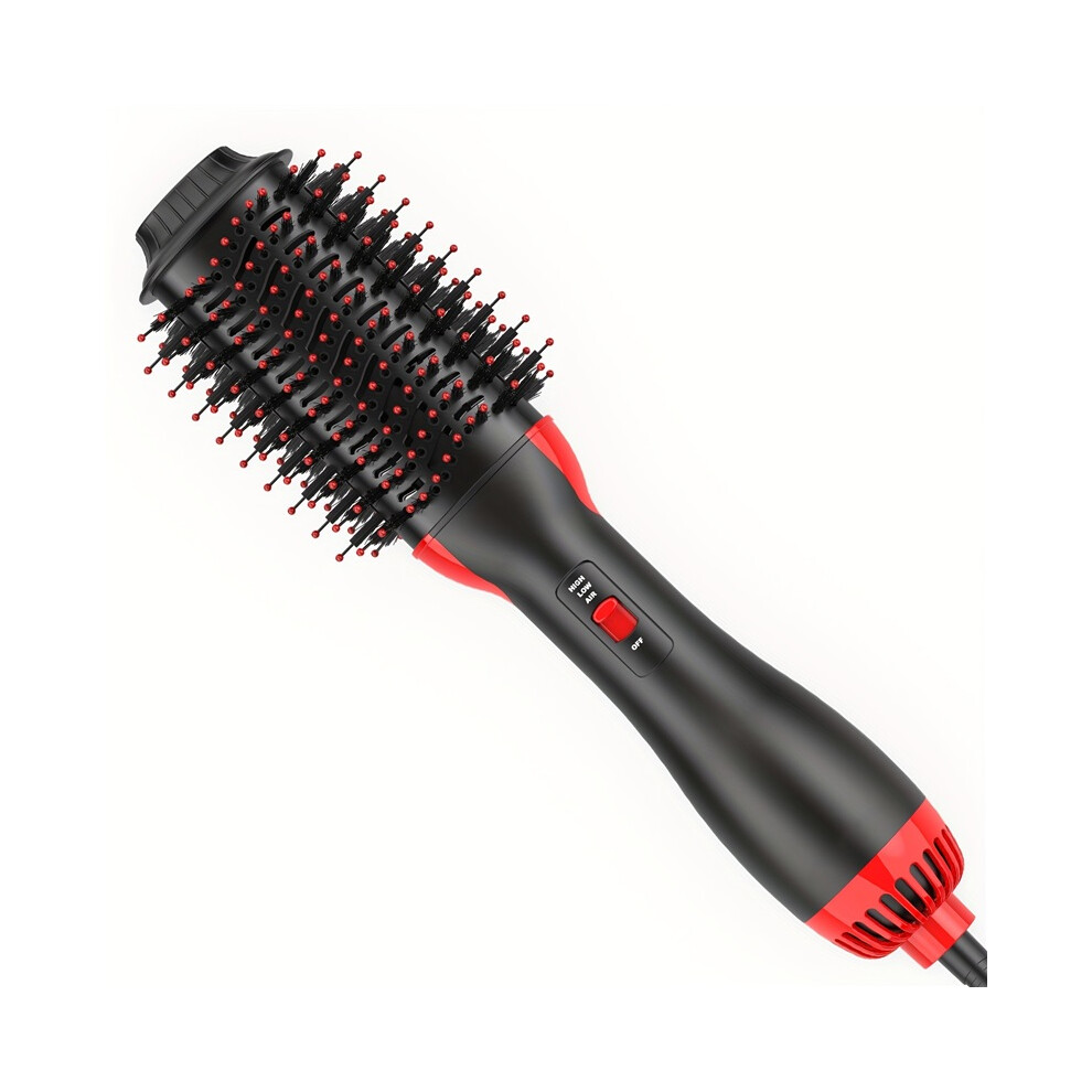 Black/Pink ( Pink) One-Step Hot Air Brush, Hair Blow Dryer Brush & Volumizer, 3In 1 Negative Ionic Hairdryer Styler ,1000W