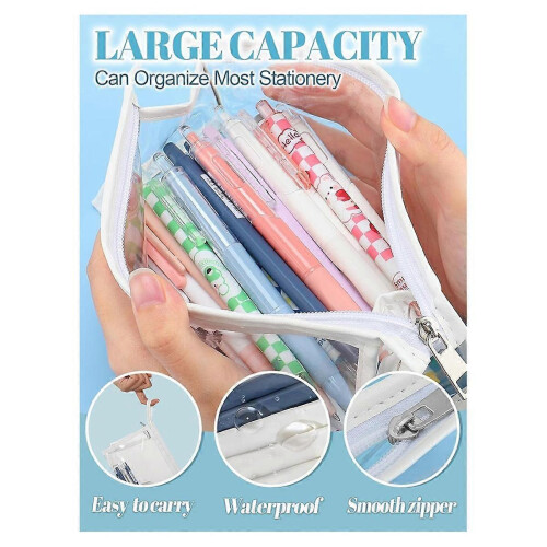 School Supply Set - 48 Back to School Essentials for High School and College Students, Pencil Case 2