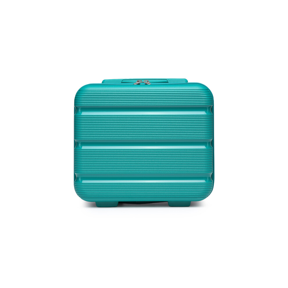 (blue, 14 inch) PP Hard Shell Luggage Suitcase Set Travel Trolley Case With TSA Lock-image-OPC-PJ55GZX-NEW