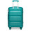 (blue, 24/28) PP Hard Shell Luggage Suitcase Set Travel Trolley Case With TSA Lock 4