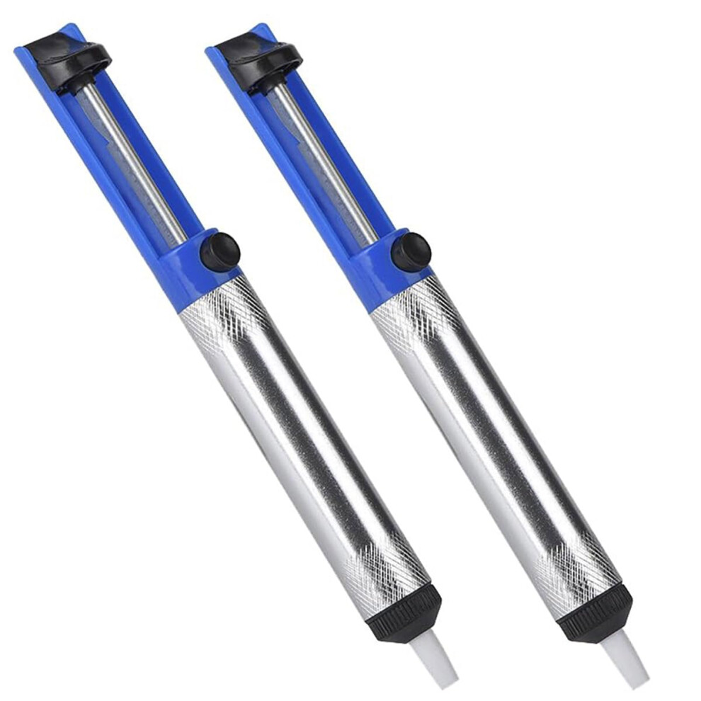 2 Pack Desoldering Pump, Solder Remover Tool, Solder Sucker Desoldering Vacuum Pump Manual Desoldering Suction Pump Soldering Accessories 6493810301568