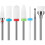 7pcs Ceramic Drills Nails Set Professional Remove Gel Acrylic Cuticle Acrylic 1
