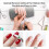 7pcs Ceramic Drills Nails Set Professional Remove Gel Acrylic Cuticle Acrylic 4