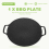 35cm Cast Iron Frying Pan Induction Cooker Open Flame Cooking Pot 4