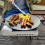 35cm Cast Iron Frying Pan Induction Cooker Open Flame Cooking Pot 6