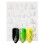 30 Sheets Nail Sticker Mixed Colors & Patterns for Nail Art Decoration Glitter 1