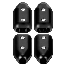4 braçadeiras de corda grandes de 5/8 polegadas reutilizáveis