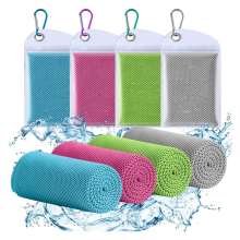 4 Pack Cooling Towels,for Gym Yoga, Camping, Fitness, Running