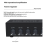 4 in 2 Out Audio Switch Mixer Splitter, Stereo High Fidelity, EU PLUG 3