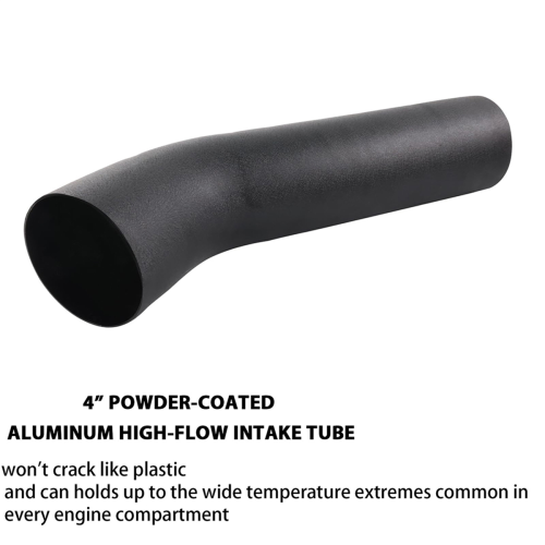 Kit de entrada de ar frio de 4 polegadas com filtro para 2