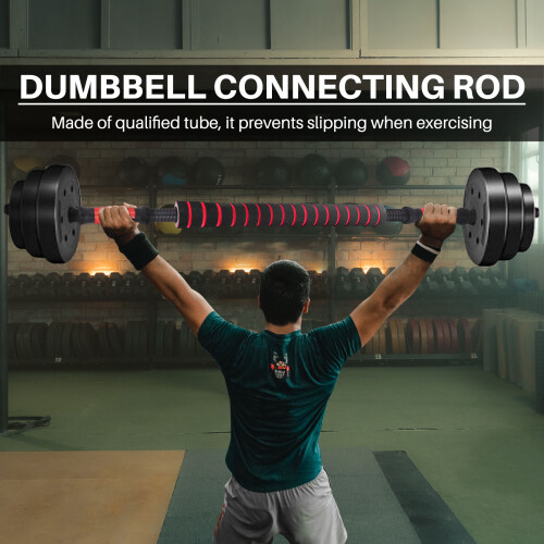 40cm Dumbbell Connecting Rod Barbell Bar Weightlifting Accessories 1