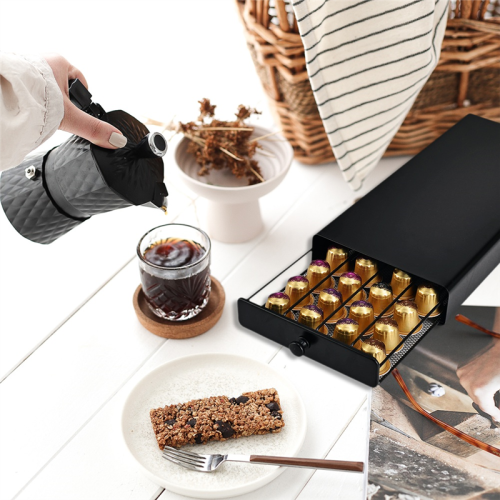 Suporte para armazenamento de cápsulas de café com 40 cápsulas 2
