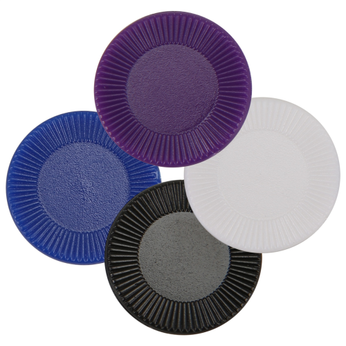 400 Pieces Plastic Poker Chips Game Chips 4 Colors Counter Card, 2 1